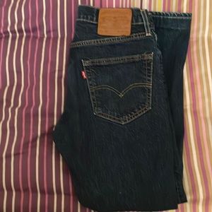 Mens Levis 52 Blue Jeans Size 